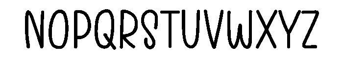 Matcha Cake Font UPPERCASE