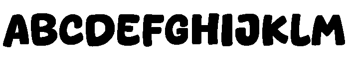 Matcha Squishy Font UPPERCASE