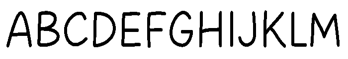 Matcha milk sans Font UPPERCASE