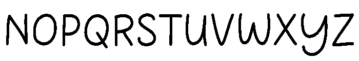 Matcha milk sans Font UPPERCASE