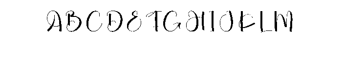 Matcha1 Font UPPERCASE