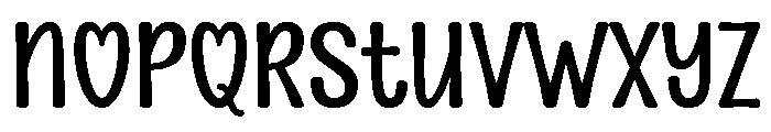 Matira Beach Regular Font LOWERCASE