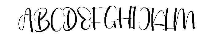 Matric Font UPPERCASE