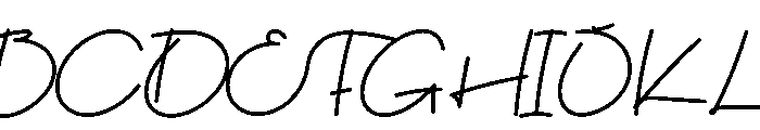 Matrick Font UPPERCASE