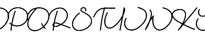 Matrick Font UPPERCASE