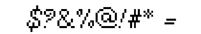 Matrix Script Cursive Font OTHER CHARS