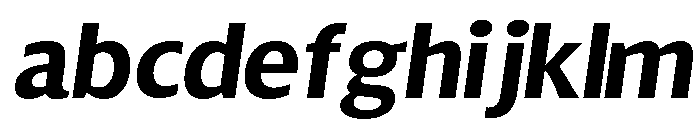 Matson Black Slanted FONT