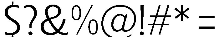 Matson Expanded Font OTHER CHARS