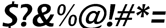 Matson ExtBd Slant Cond Font OTHER CHARS