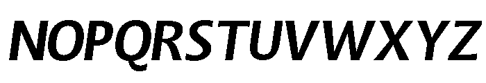 Matson ExtBd Slant Cond Font UPPERCASE
