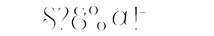 Maturation Delicate Font OTHER CHARS