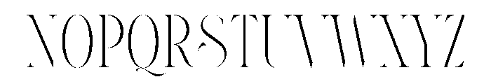 Maturation Delicate Font LOWERCASE