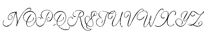 Maulieda Remighe Regular Font UPPERCASE