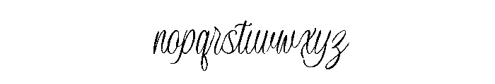 Maulieda Remighe Regular Font LOWERCASE