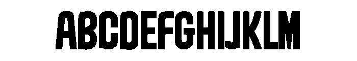 Mavela Font UPPERCASE