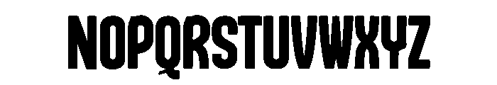 Mavela Font UPPERCASE
