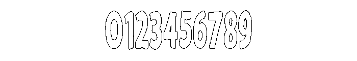 Mavella Outline Font OTHER CHARS