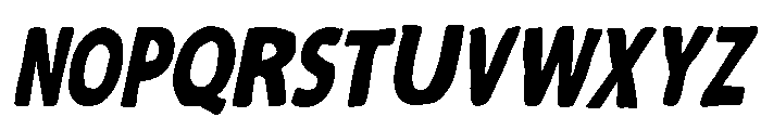 MavellaOblique Font UPPERCASE