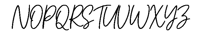 Mavelle Bloom Font UPPERCASE