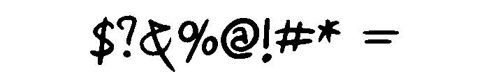Mavelli Regular Font OTHER CHARS