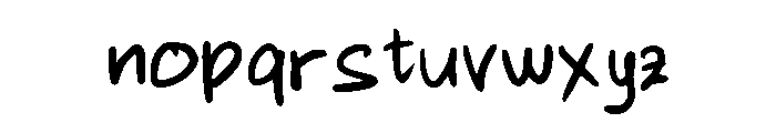 Mavelli Regular Font LOWERCASE