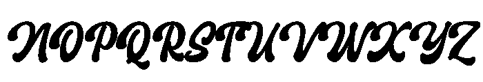Mavellin Font UPPERCASE