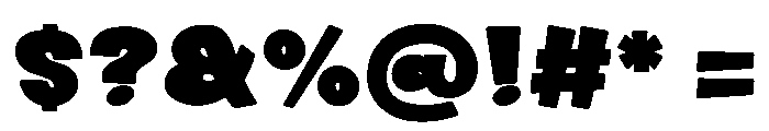 Maverixe Font OTHER CHARS