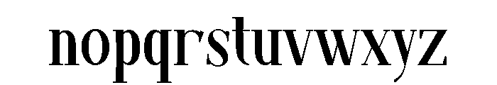 Mavero Regular Font LOWERCASE
