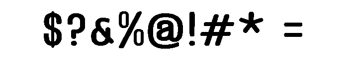 Mavoc Goated Sans Regular Font OTHER CHARS