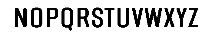 MavocGoatedSans-Regular Font UPPERCASE