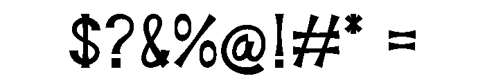 Mavones Font OTHER CHARS