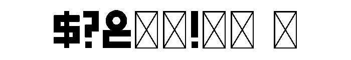 Mawjusti Font OTHER CHARS