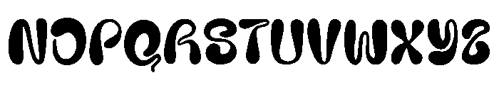 Maxi Wave Regular Font UPPERCASE
