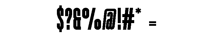 Maximo Regular Font OTHER CHARS