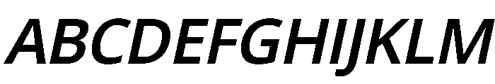 Mayakoli Italic Font UPPERCASE