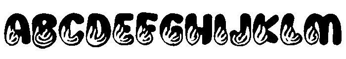 Mayapple Font UPPERCASE