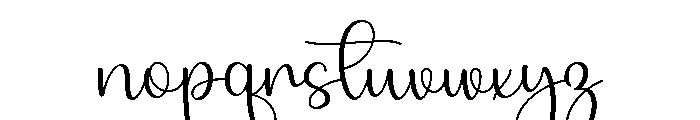 Maybe Changed Font LOWERCASE