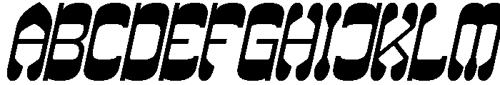 Maybe Someday Bold Italic Font UPPERCASE