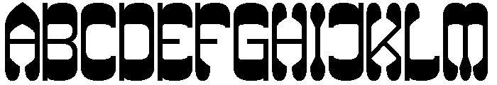 Maybe Someday Bold Font UPPERCASE