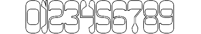 Maybe Someday-Hollow Font OTHER CHARS