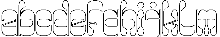 Maybe Someday-Hollow FONT