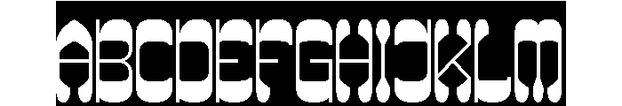 Maybe Someday-Inverse Font UPPERCASE