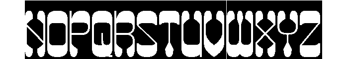 Maybe Someday-Inverse Font UPPERCASE