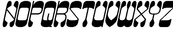 Maybe Someday Italic Font UPPERCASE