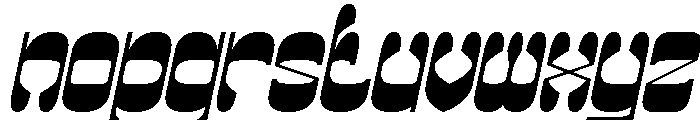 Maybe Someday Italic Font LOWERCASE