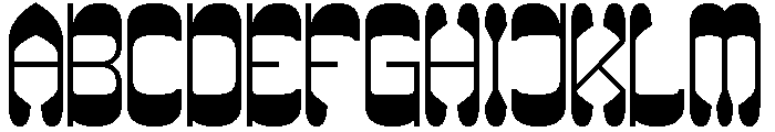 Maybe Someday Font UPPERCASE