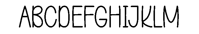 Maybe Trend Font UPPERCASE