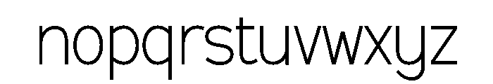 Maybeat Font LOWERCASE