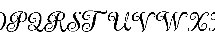 Maybella Bold Font UPPERCASE