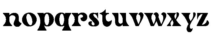 Mayo Age Font LOWERCASE